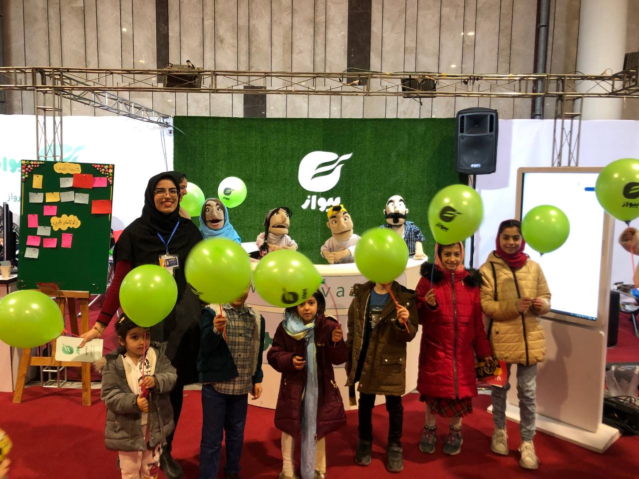 حضور متفاوت پیواز در نمایشگاه الکامپ ۱۴۰۲ قم